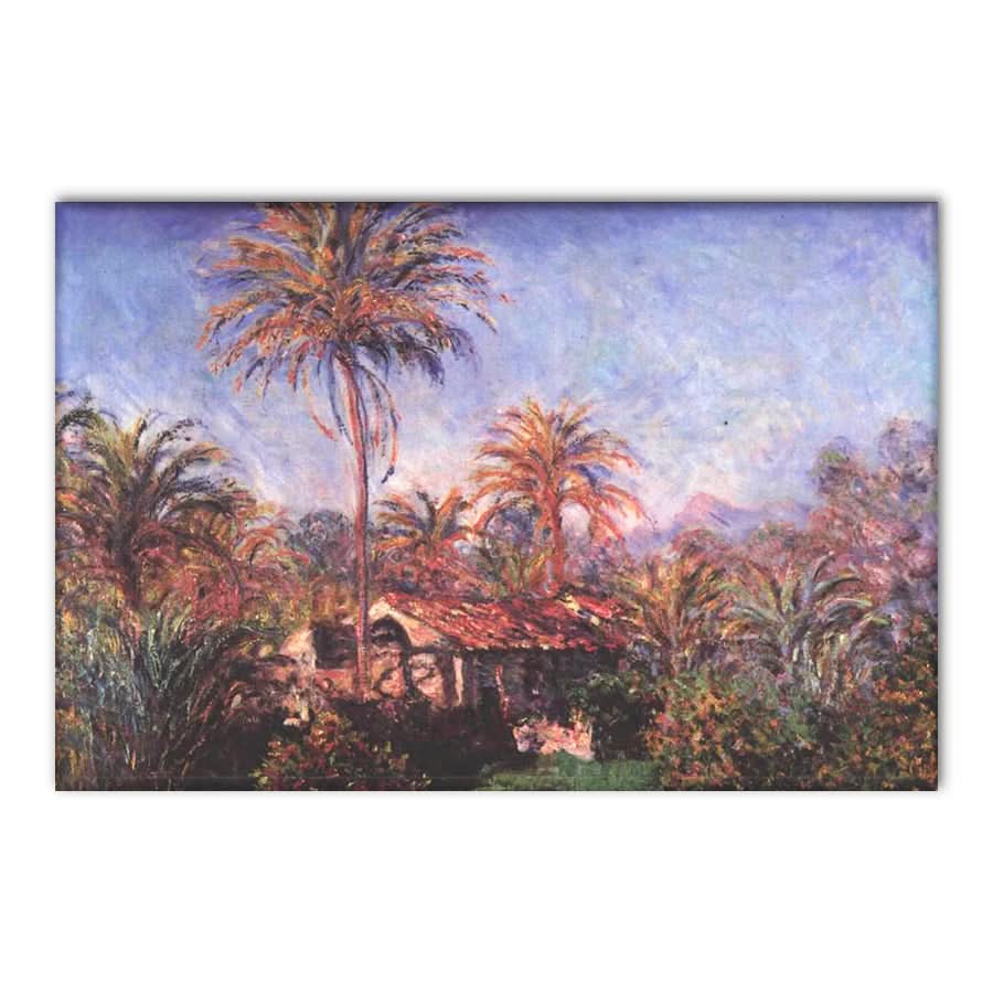 Palm Trees at Bordighera by Claude Monet