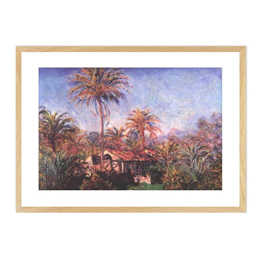 Palm Trees at Bordighera by Claude Monet