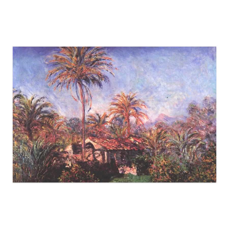 Palm Trees at Bordighera by Claude Monet