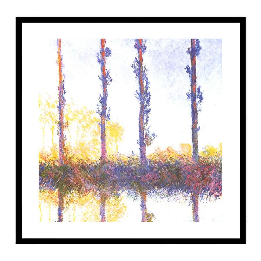 Cottonwood by Claude Monet