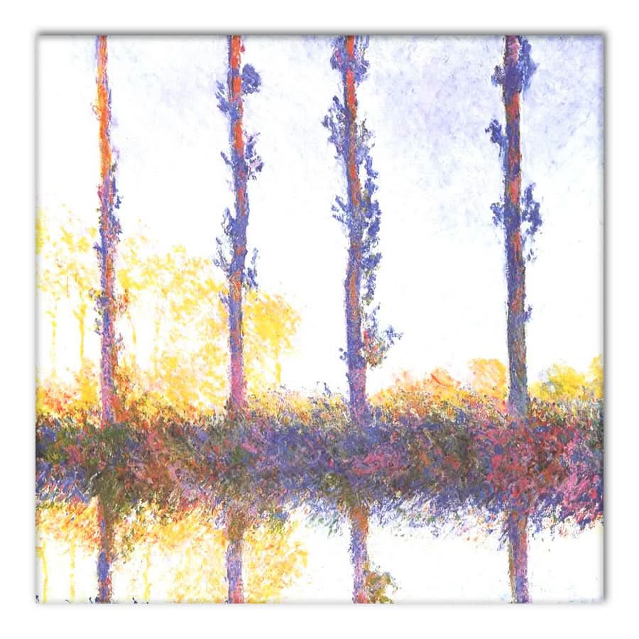 Cottonwood by Claude Monet
