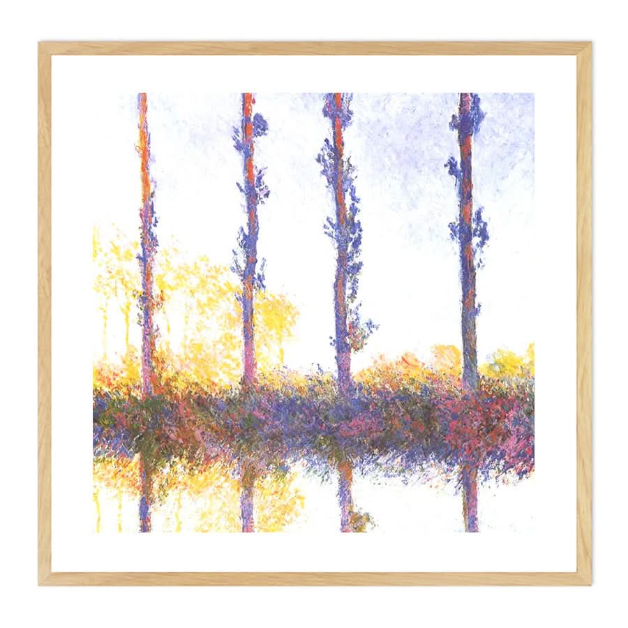 Cottonwood by Claude Monet