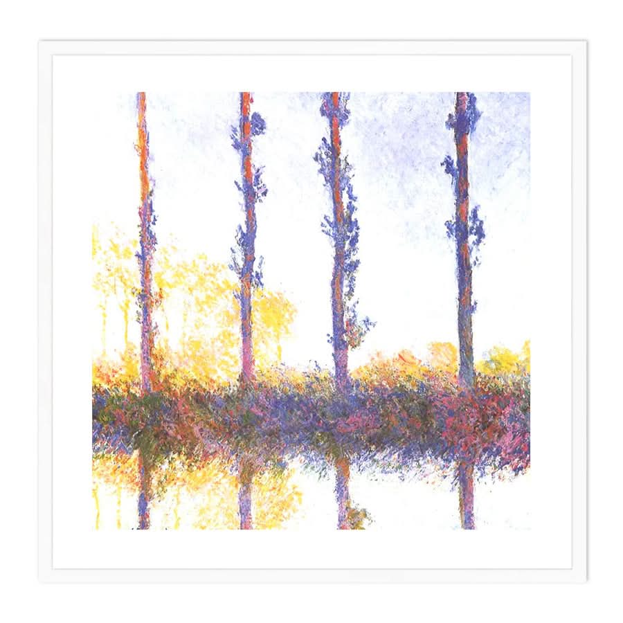 Cottonwood by Claude Monet