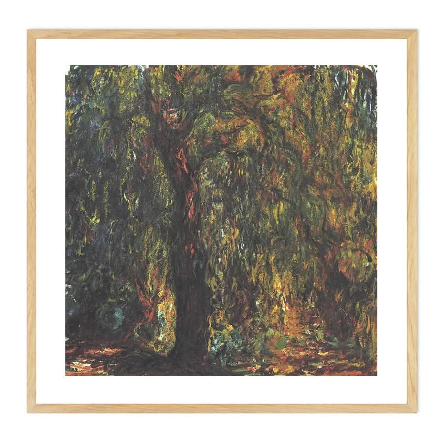 Weeping Willow by Claude Monet