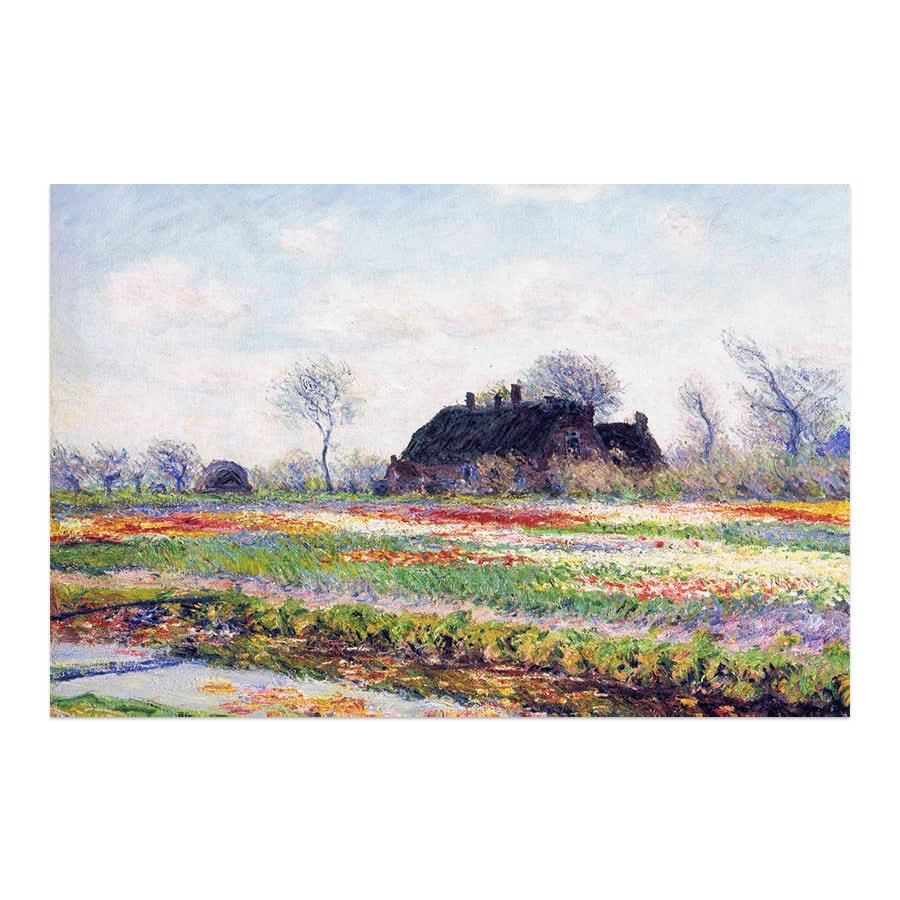 Tulip Fields at Sassenheim, Near Leiden by Claude Monet