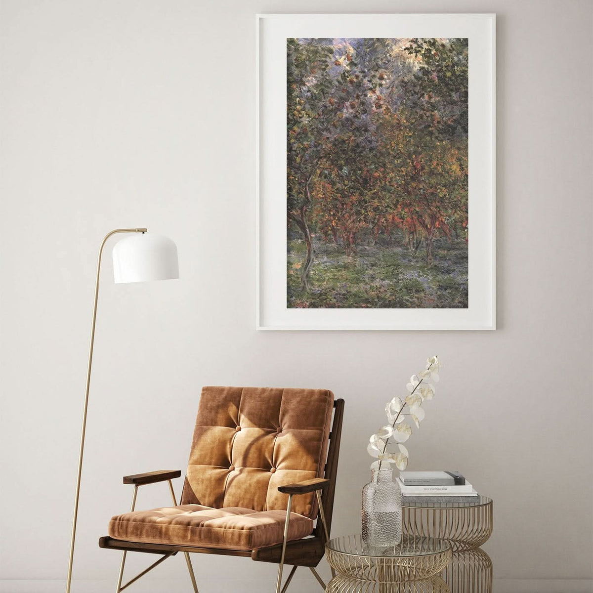 Under the Lemon Trees by Claude Monet