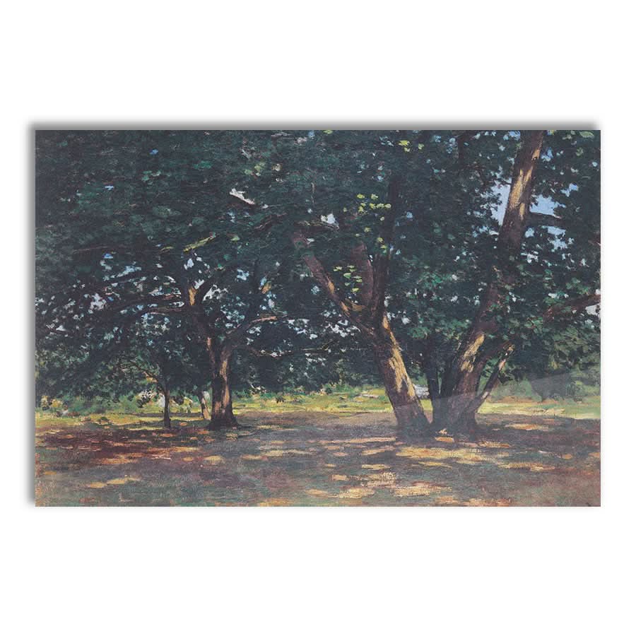 Forest of Fontainebleau by Claude Monet