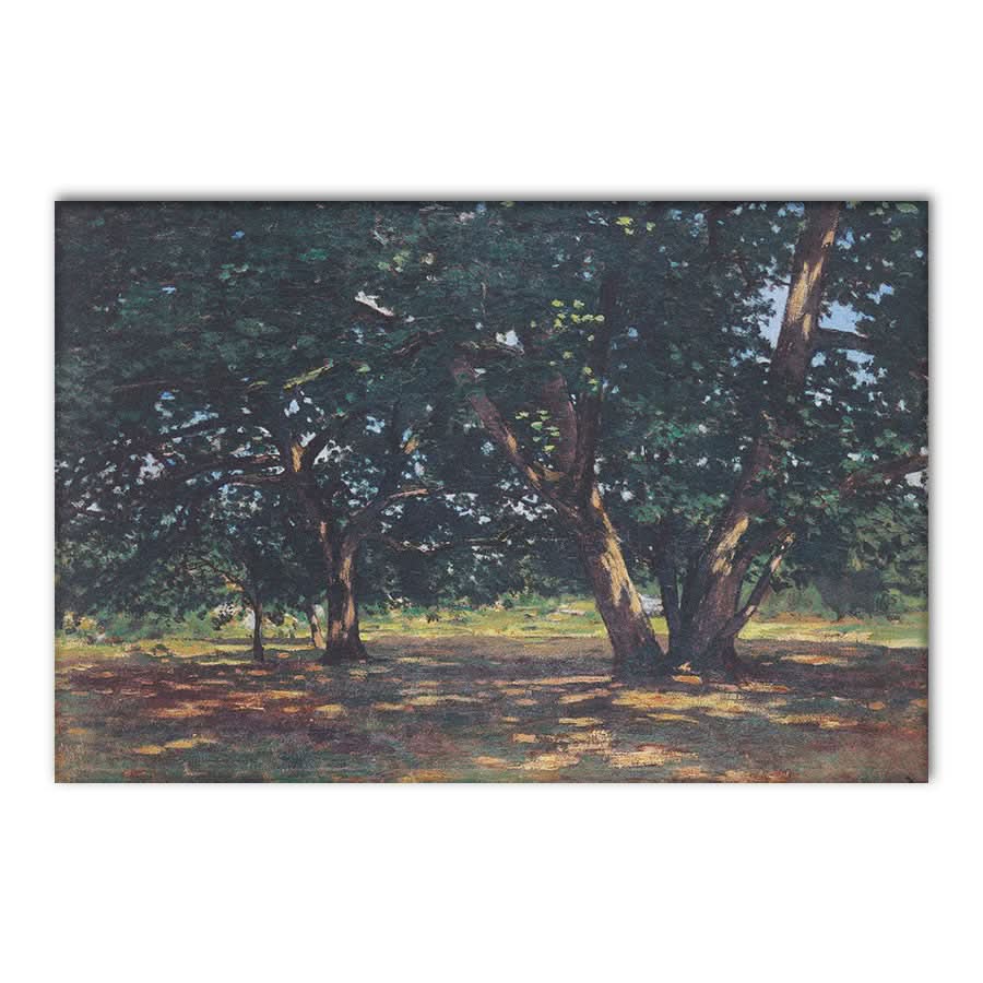 Forest of Fontainebleau by Claude Monet