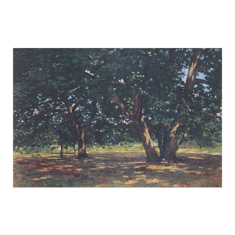 Forest of Fontainebleau by Claude Monet
