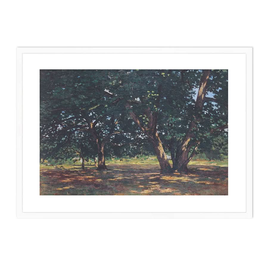 Forest of Fontainebleau by Claude Monet