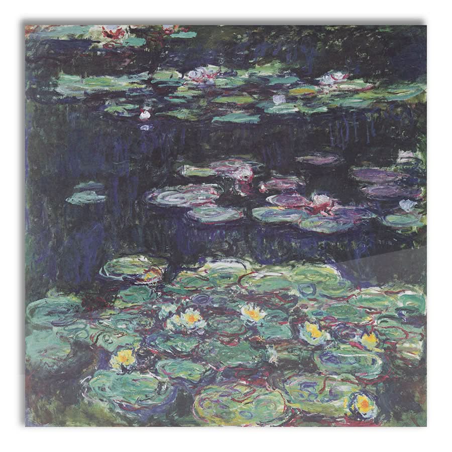 White and Yellow Waterlilies by Claude Monet
