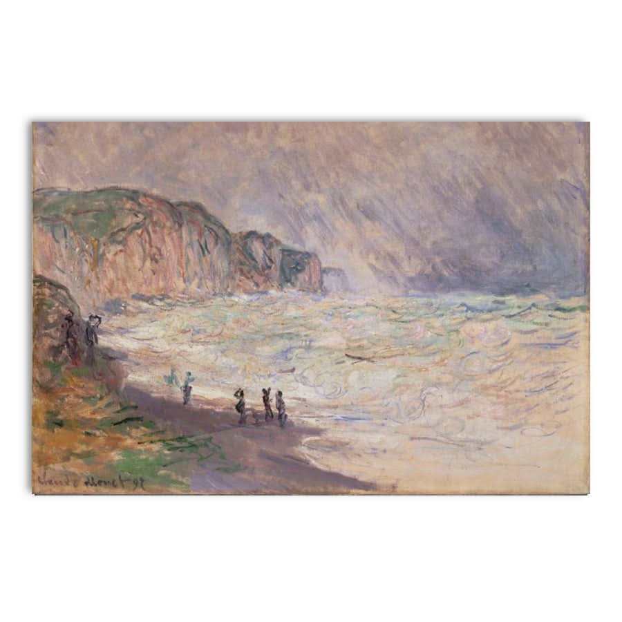 Heavy Sea at Pourville by Claude Monet