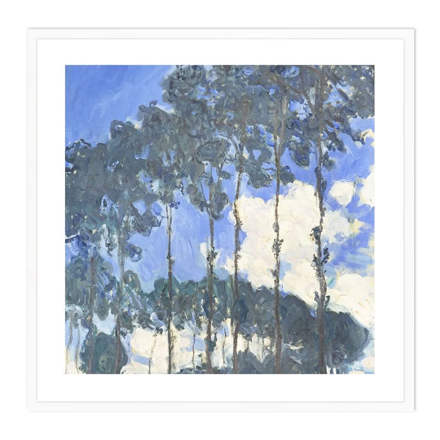 Poplars on the River Epte by Claude Monet