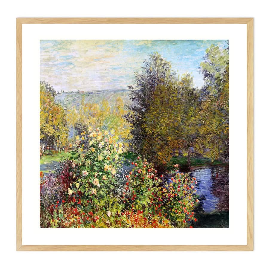 A Corner of the Garden at Montgeron by Claude Monet