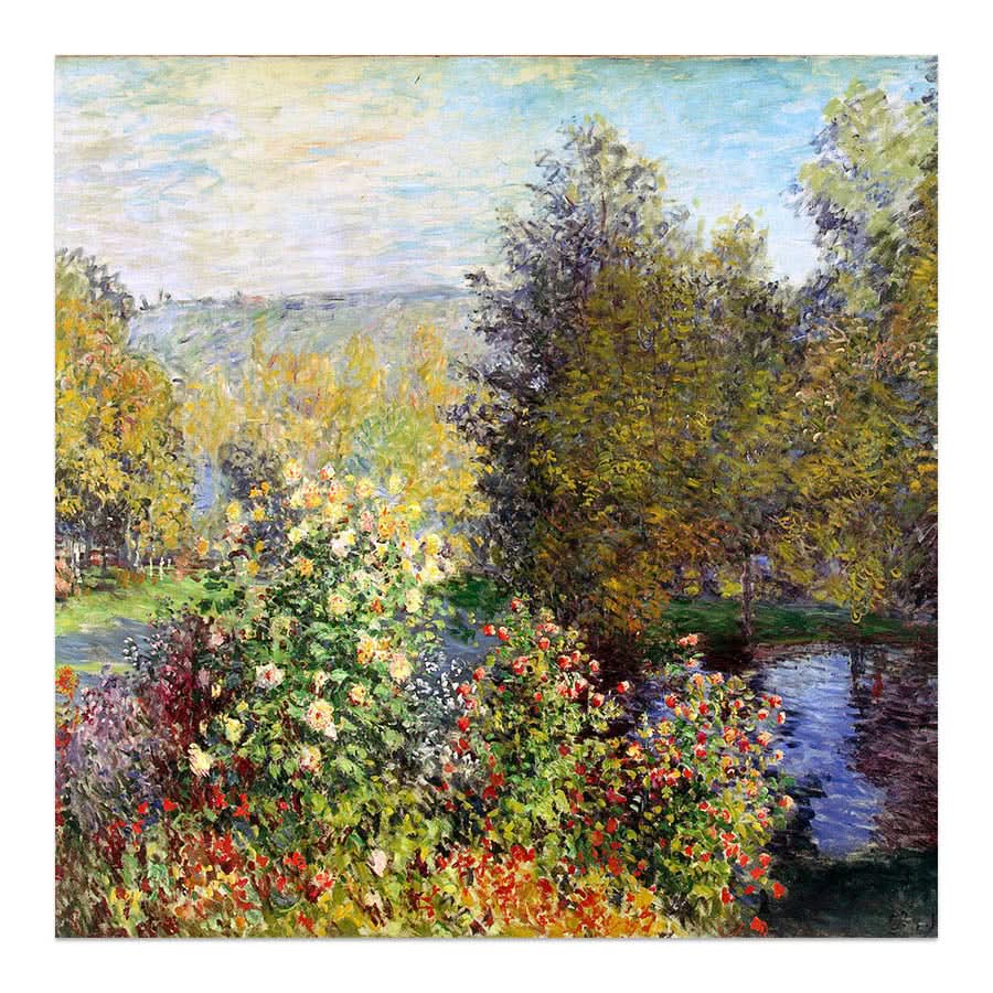 A Corner of the Garden at Montgeron by Claude Monet