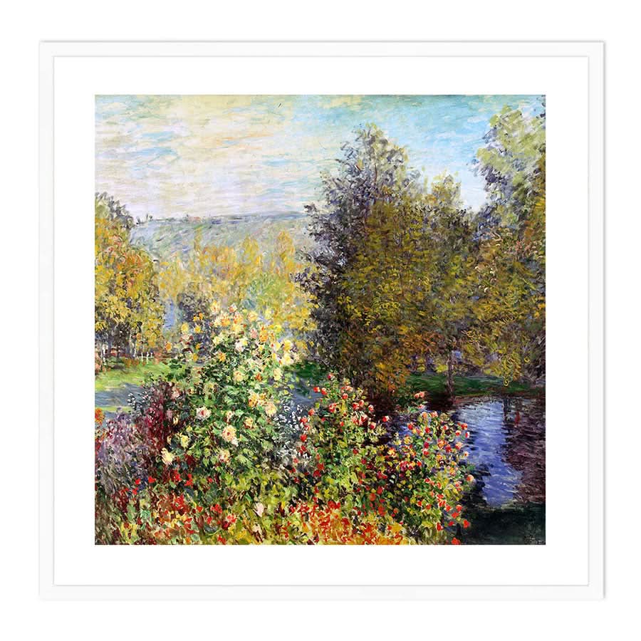 A Corner of the Garden at Montgeron by Claude Monet