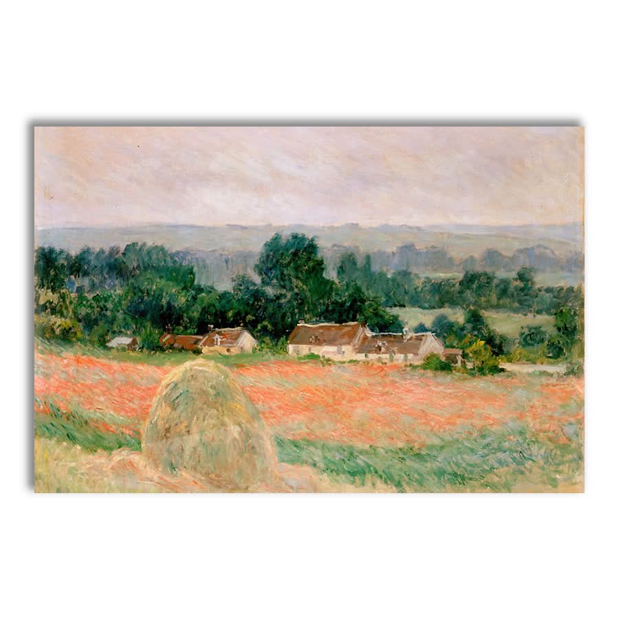 Haystack at Giverny by Claude Monet