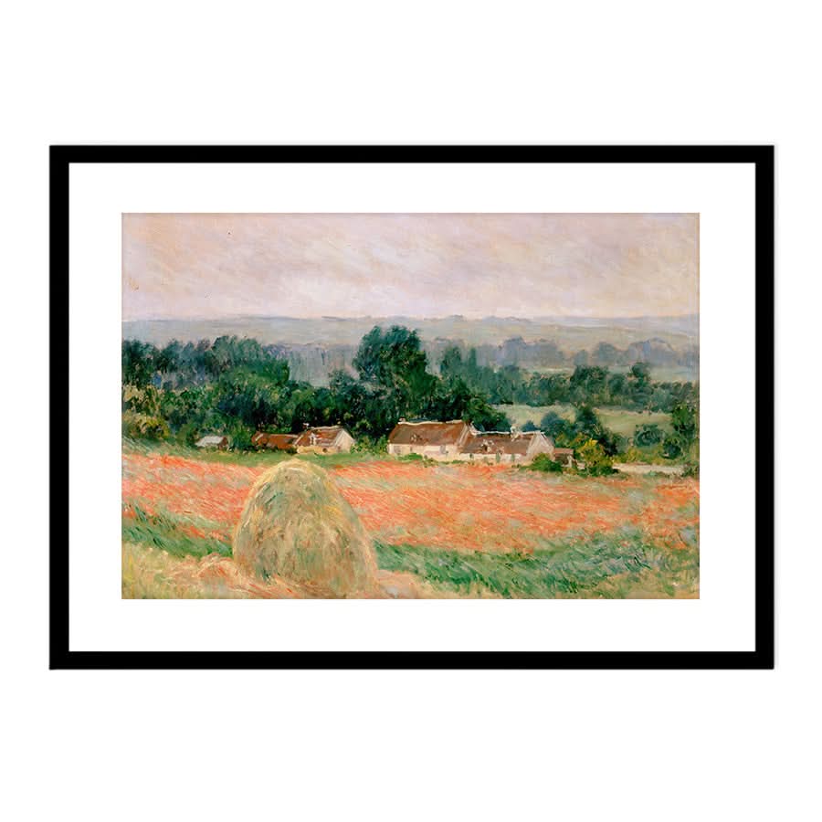 Haystack at Giverny by Claude Monet