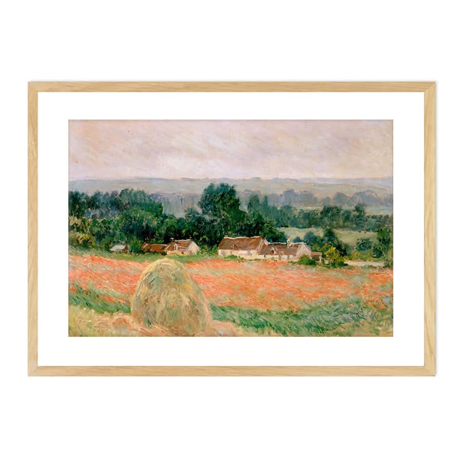 Haystack at Giverny by Claude Monet