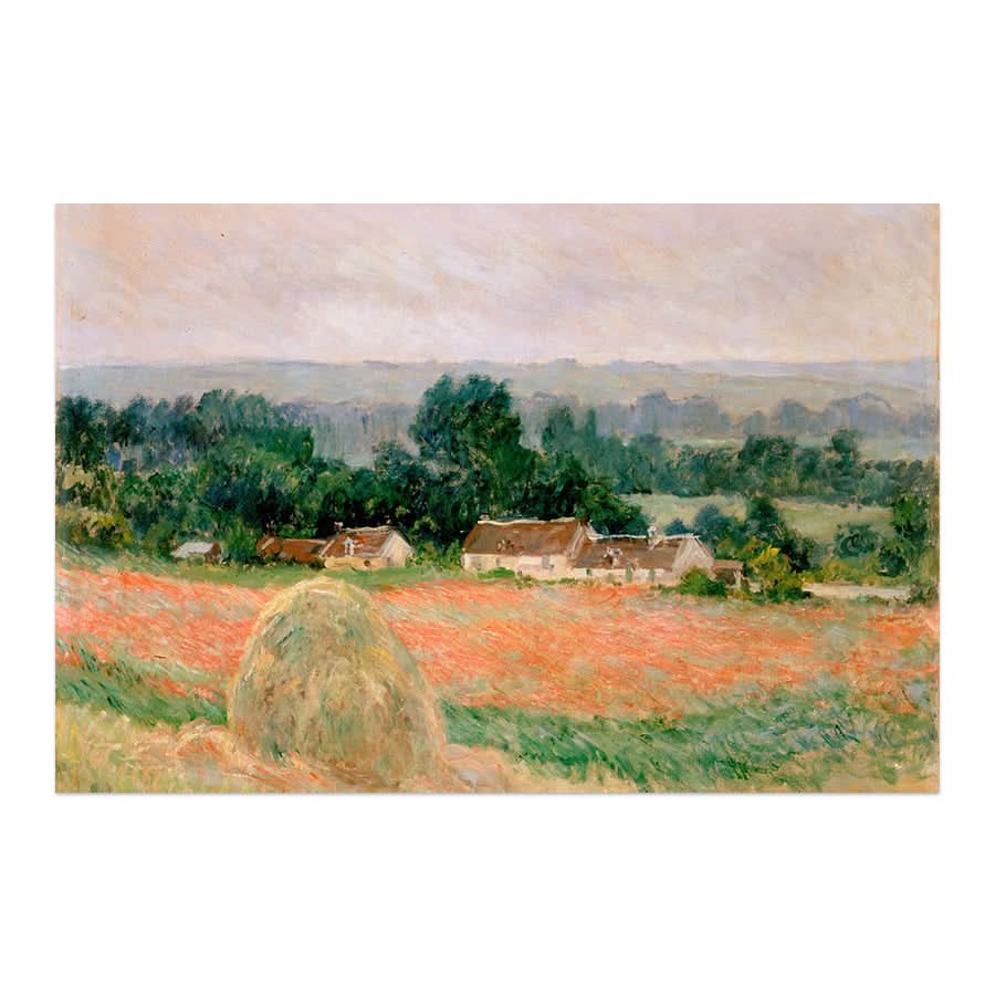 Haystack at Giverny by Claude Monet
