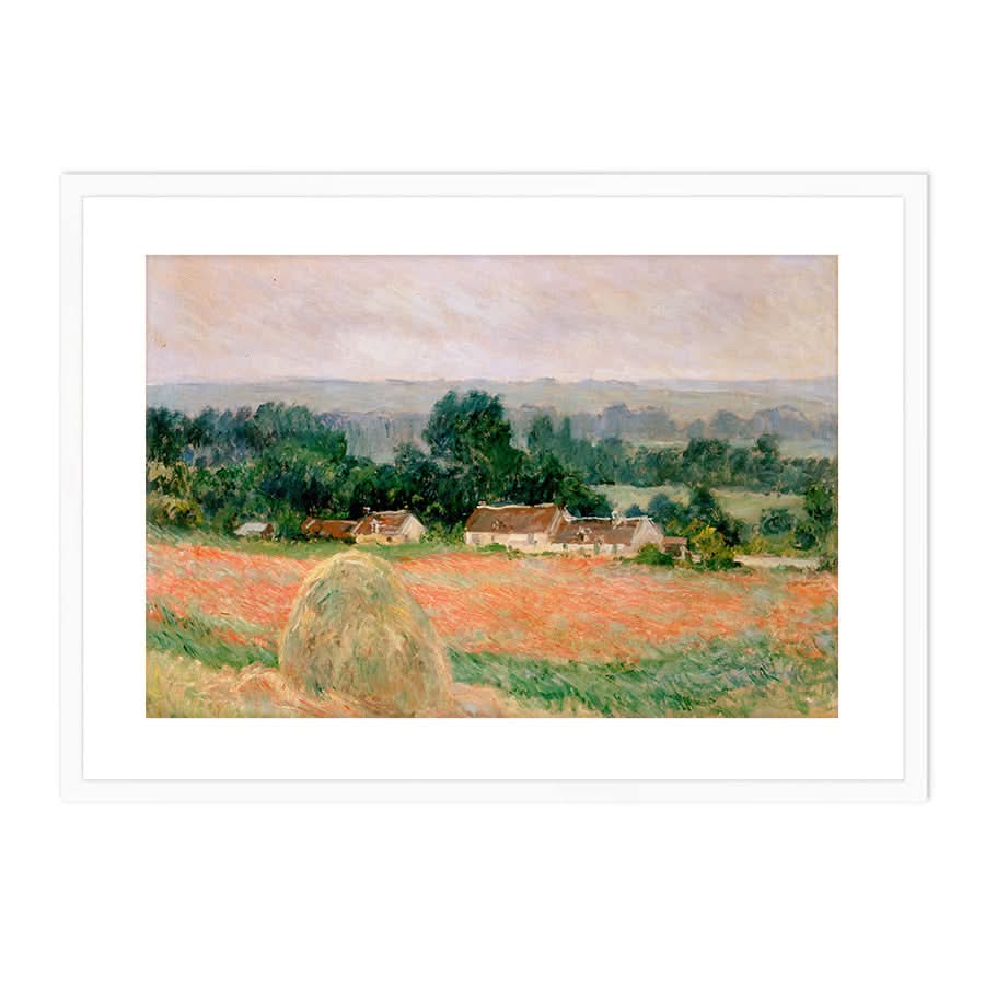 Haystack at Giverny by Claude Monet