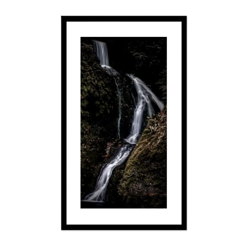 Muri Beach Waterfall by Troy Sinclair