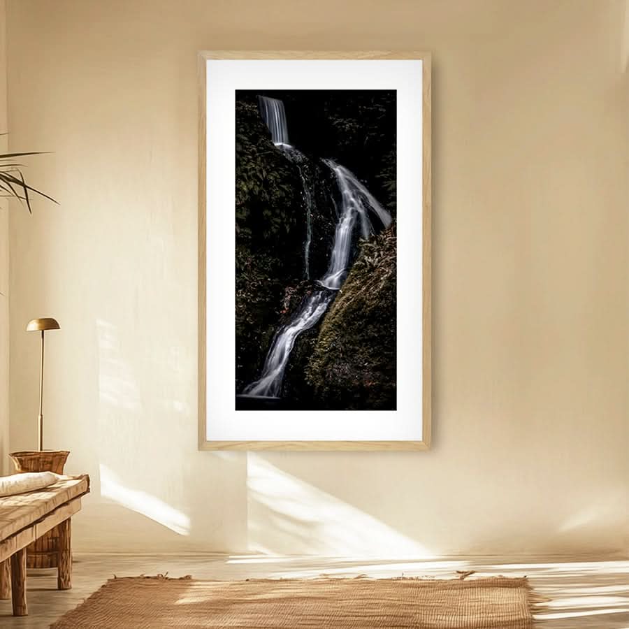 Muri Beach Waterfall by Troy Sinclair