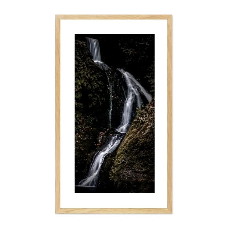 Muri Beach Waterfall by Troy Sinclair