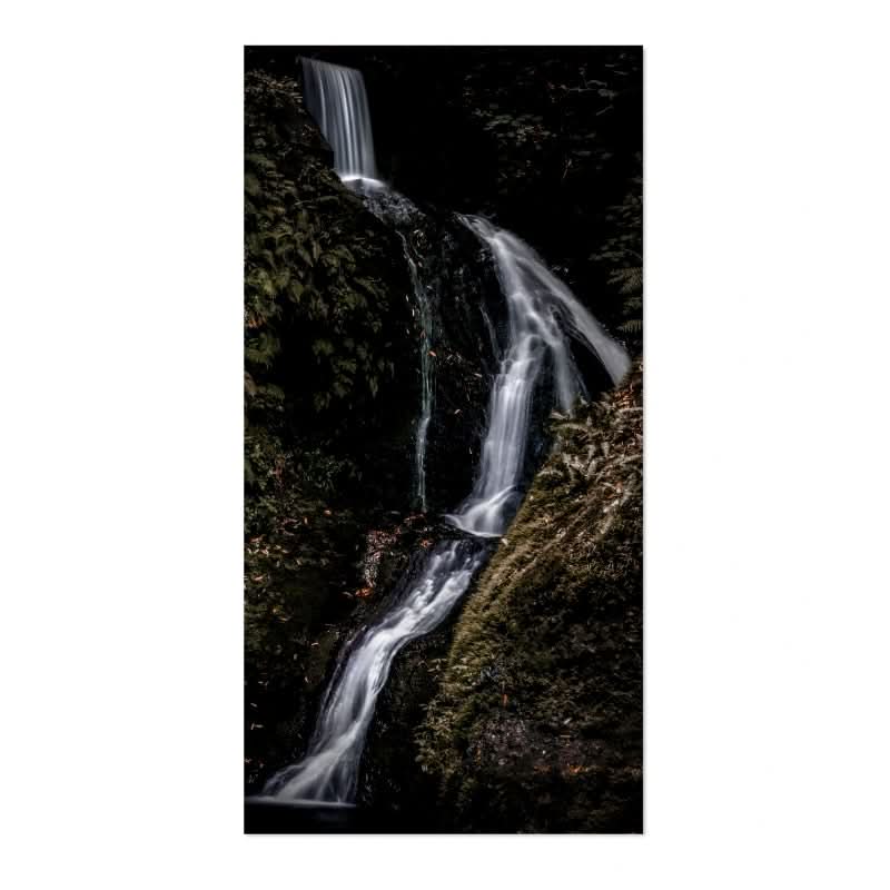Muri Beach Waterfall by Troy Sinclair