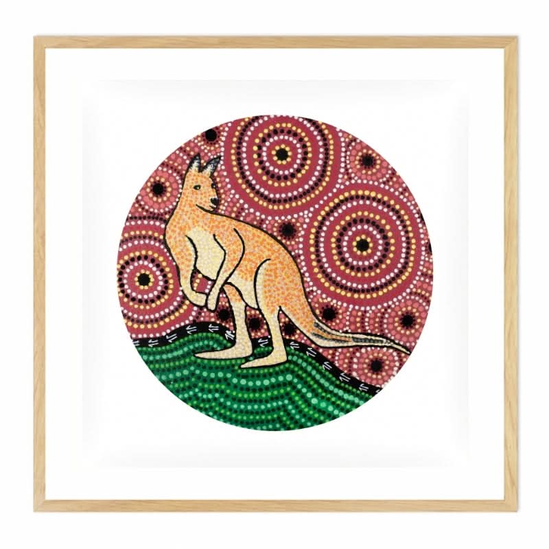 Big Red Kangaroo by Faith McLeod