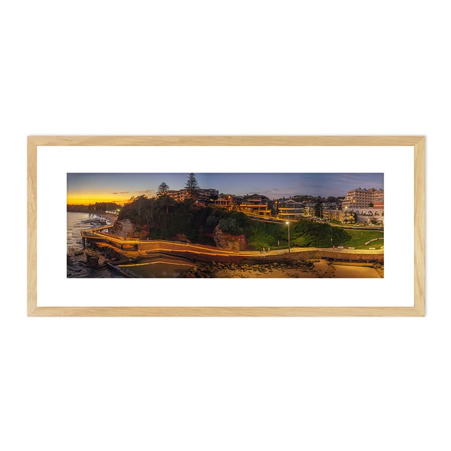 Dawn at Terrigal Boardwalk (Panoramic) by TC Nguyen