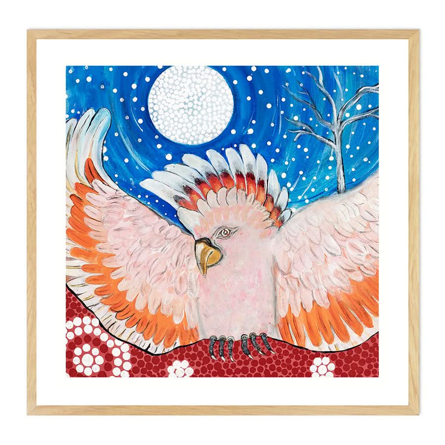 Major Mitchell Cockatoo by Kay Pauli