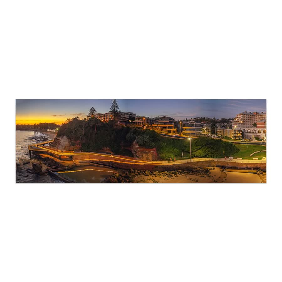 Dawn at Terrigal Boardwalk (Panoramic) by TC Nguyen