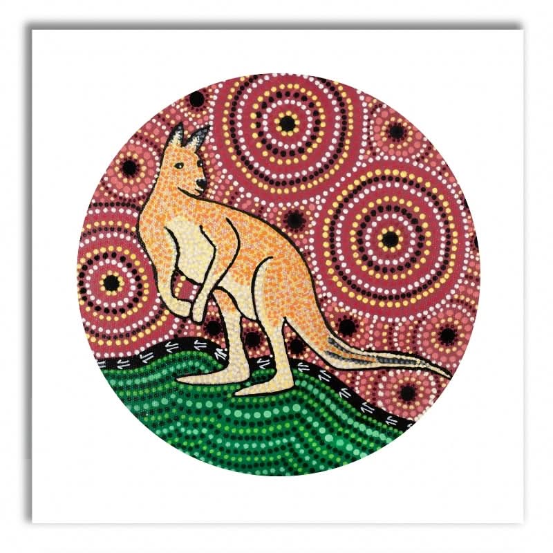 Big Red Kangaroo by Faith McLeod