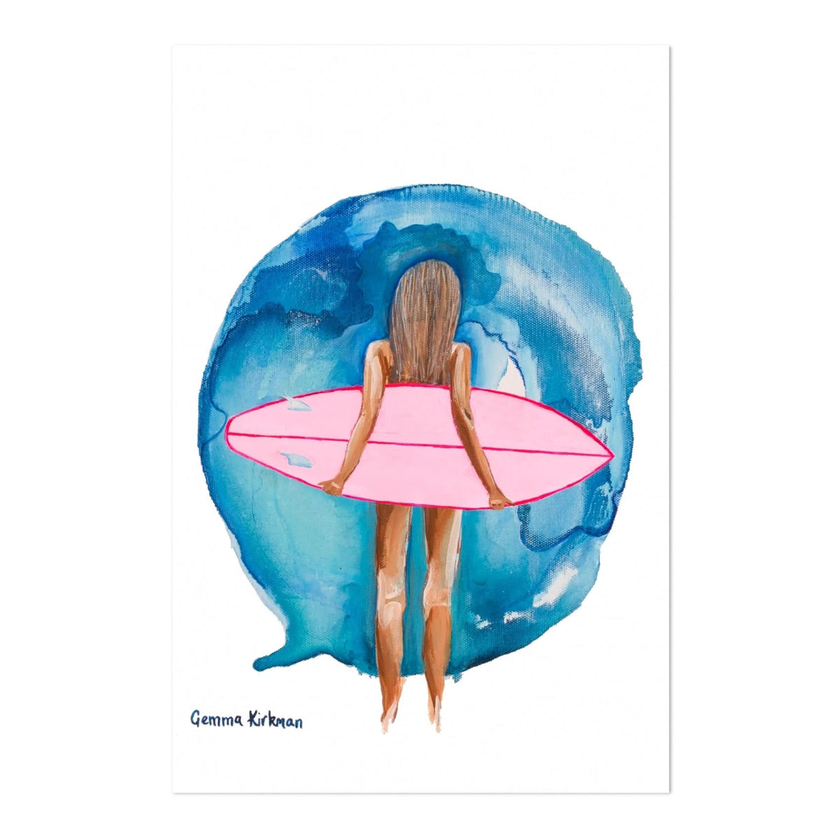 Jess, Girl on Tour by Gemma Kirkman