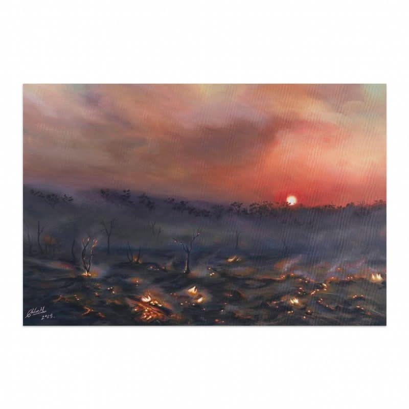 Sunset on Fire by Chloe Matthews