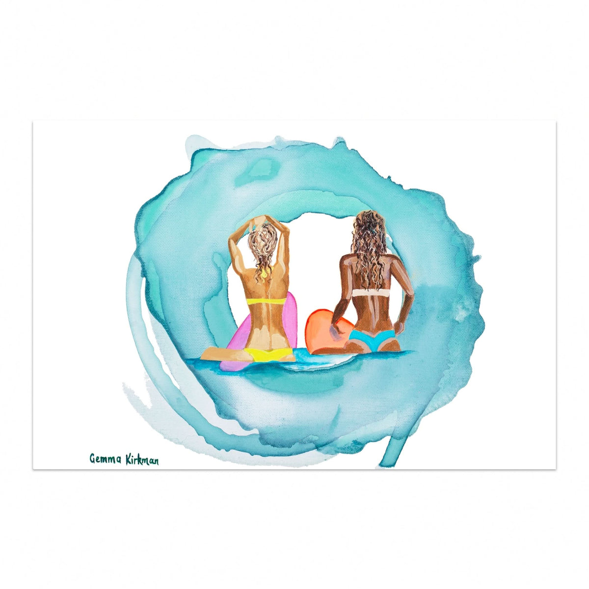 Saltwater Sisters, Girl on Tour by Gemma Kirkman
