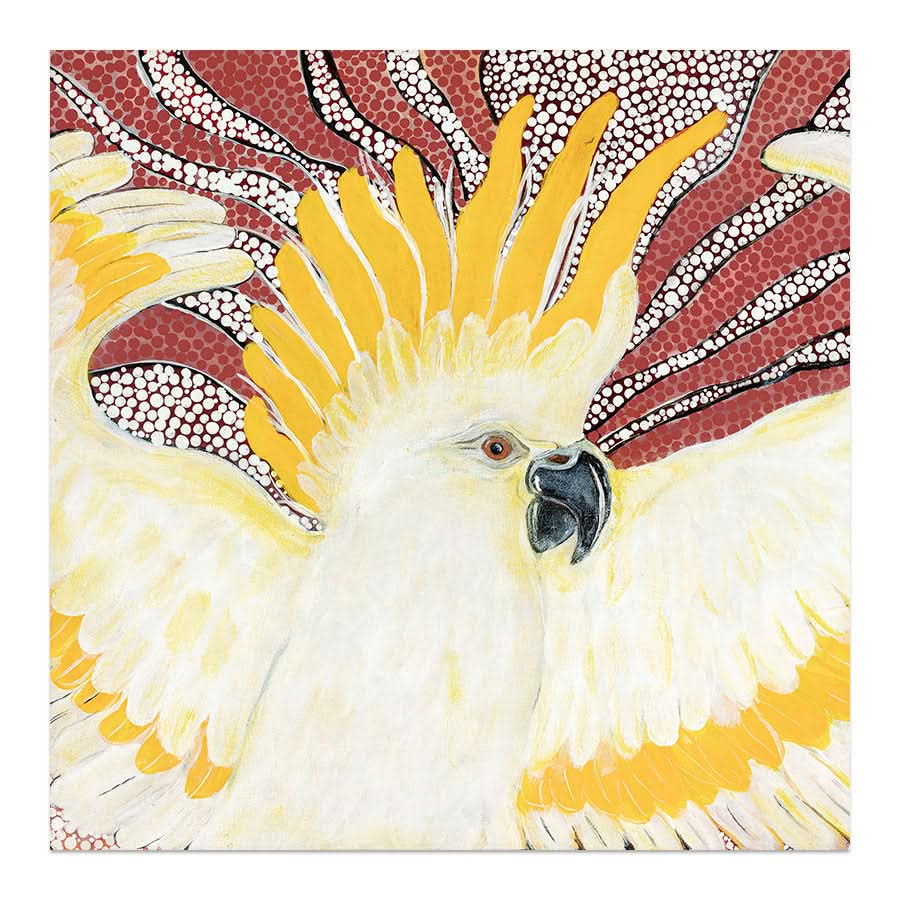 Sulpher Crested Cockatoo by Kay Pauli
