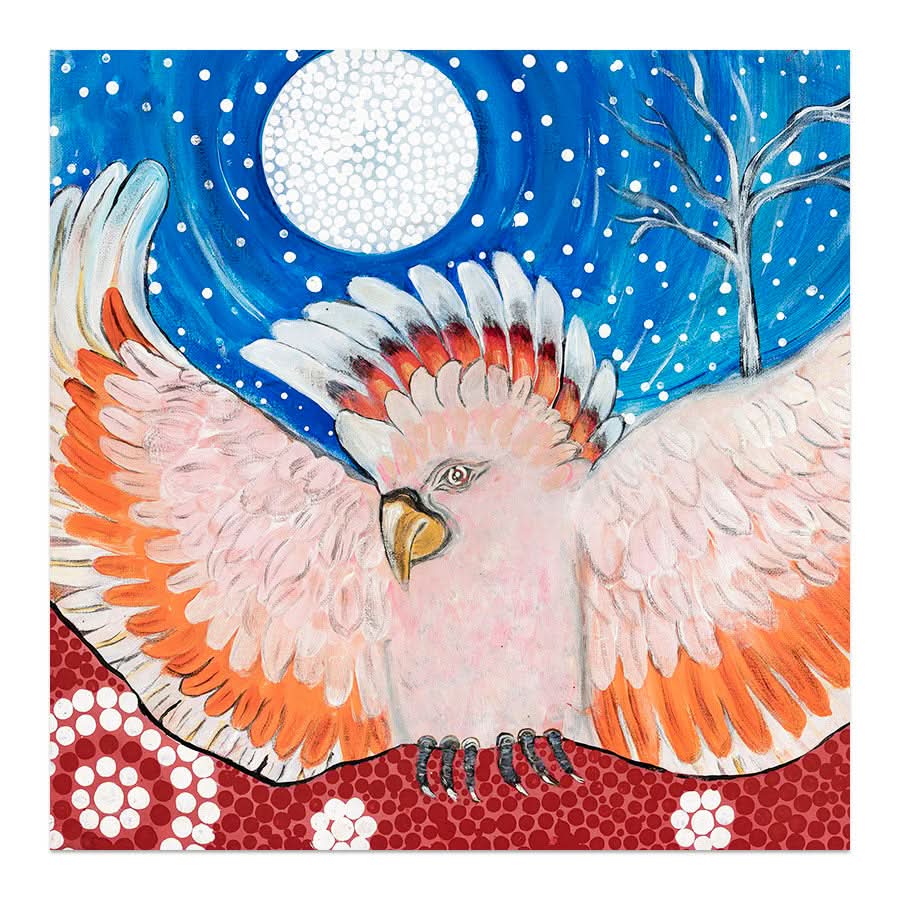 Major Mitchell Cockatoo by Kay Pauli