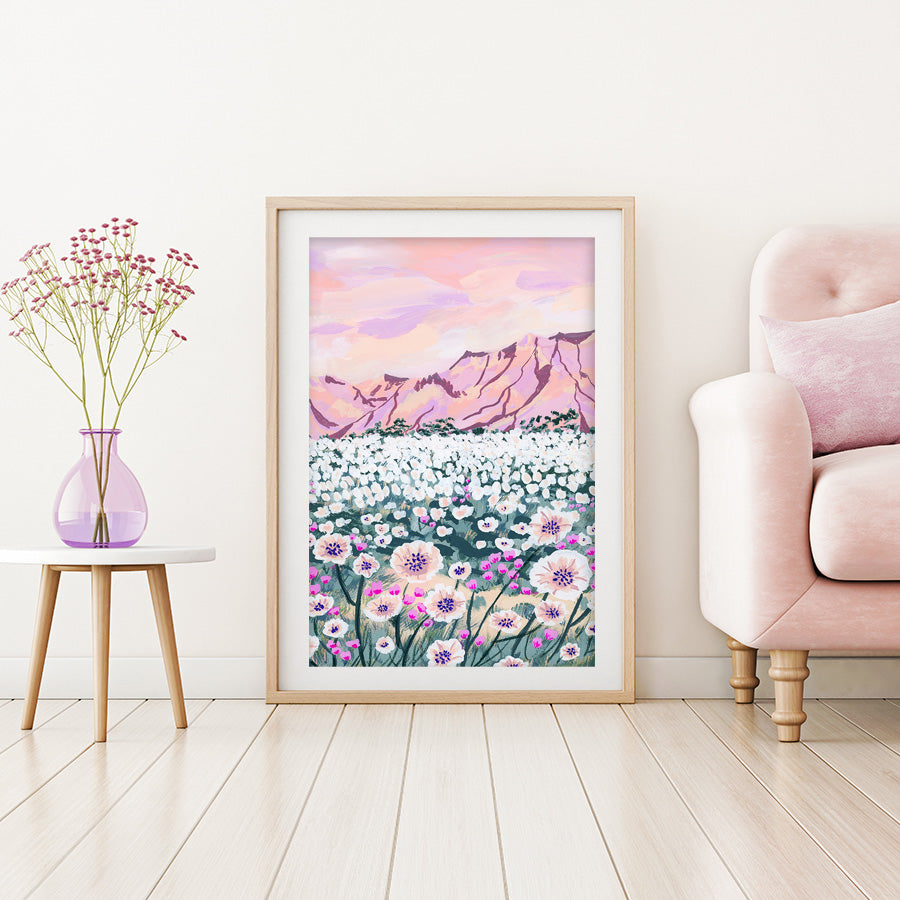 Pink Desert by Sarah Gesek