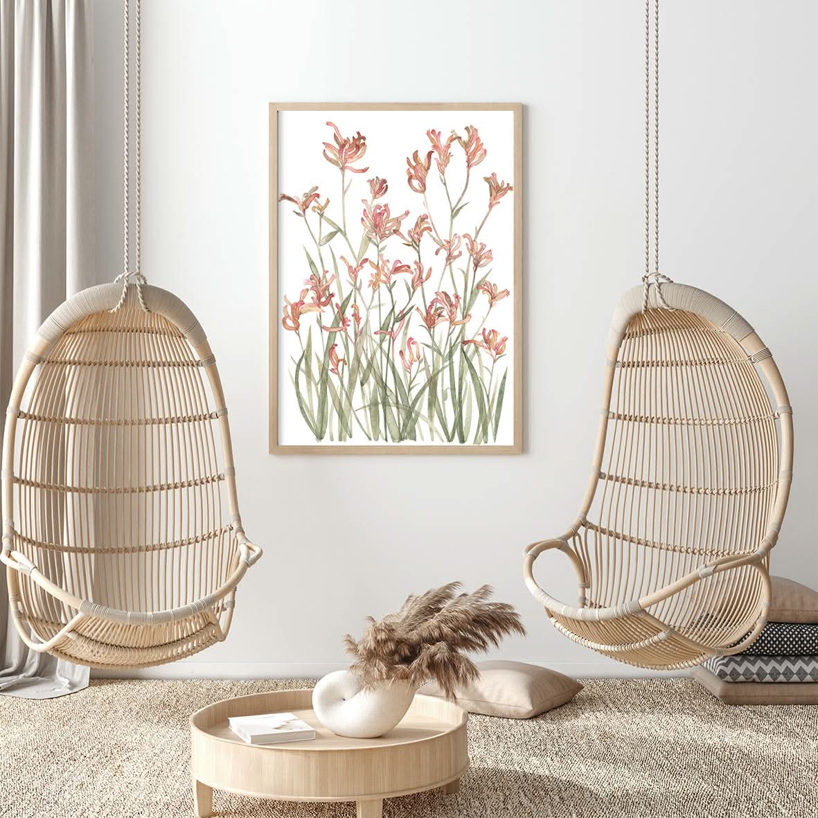 Kangaroo Paw Sunset by Natalie Ryan