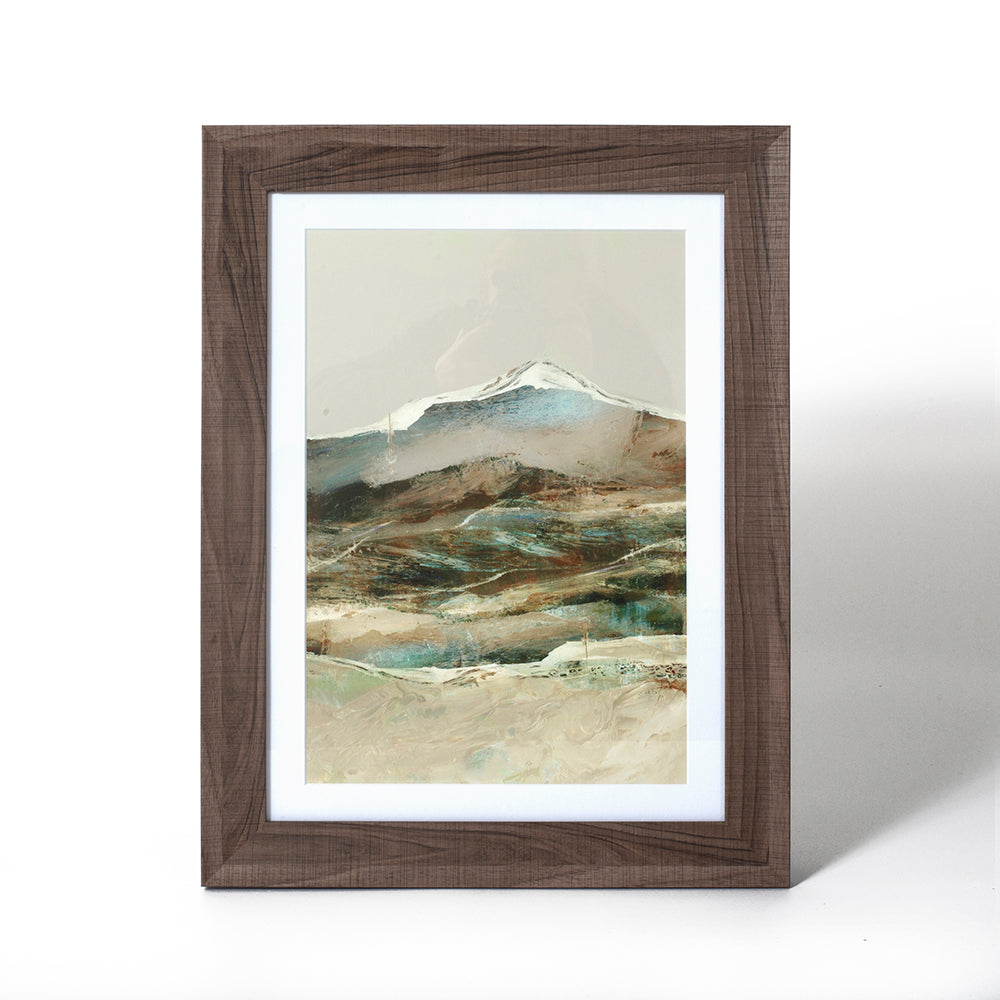 Cordillera by Dan Hobday (Fine Art Print with Brown Frame)