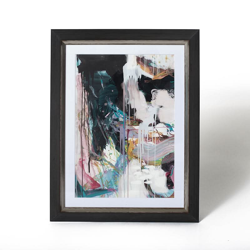 Statement II by Dan Hobday (Fine Art Print with Black and Silver Frame)