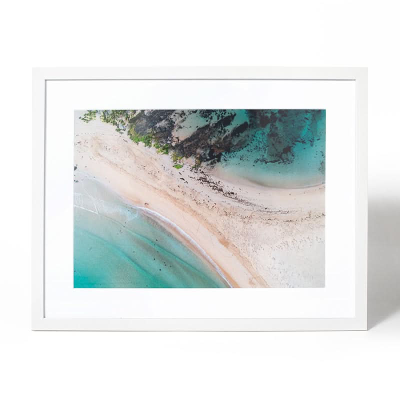 Easy Like Sunday Morning by Stuart McAndrew (Fine Art Print with White Frame)