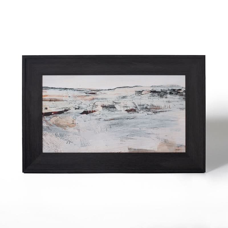 August by Dan Hobday (Canvas Print with Black Frame)