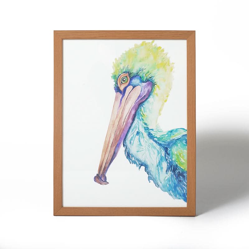 Empire Bay Pelly by Mia McLean (Fine Art Print with Oak Box Frame)