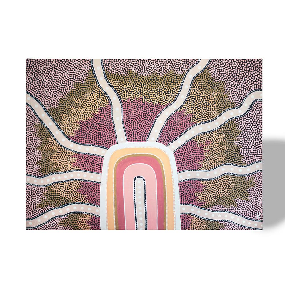 Field of Flowers by Nicky Croke (Canvas Print)