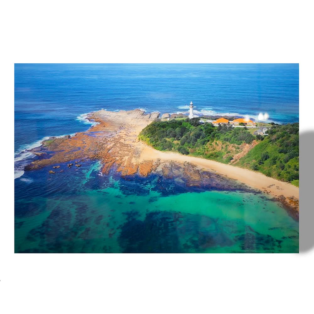 Norah Head Lighthouse by Beata Young (105cm x 70cm Deluxe Acrylic Print)