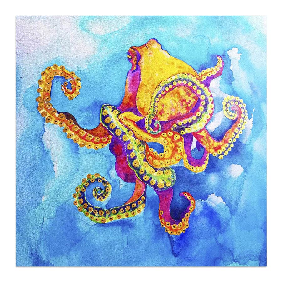 Sherbert Octopus by Mia McLean