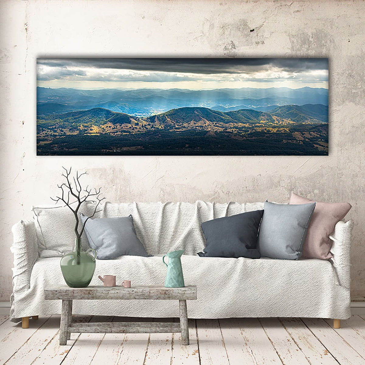 Sunlit Hills by Andrew Smith
